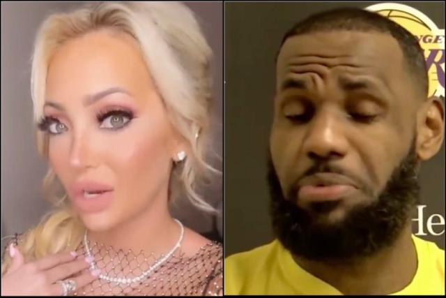 究竟是谁在碰瓷？詹姆斯与女球迷互撕比球更好看！